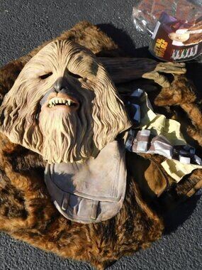 CHEWBACCA Star Wars Costume Rubie's 2005 Full Body Adult Standard Size NICE RARE